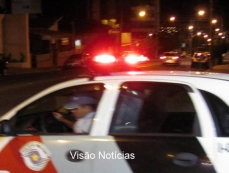 Jovem embriagado: acidente                      na zona sul