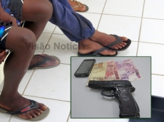 Polícia Militar apreende menores assaltantes