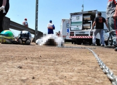 Morre condutor da moto              em acidente de pedágio morre após 9 dias na UTI