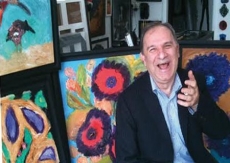 OSMAR SANTOS faz mostra                            com quadros inéditos