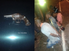 Operação apreende arma            no Campus Universitário
