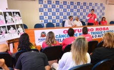 Prevenção ao Câncer de Mama         : Marília no Outubro Rosa