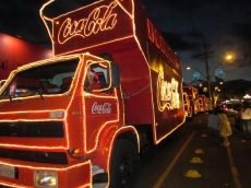 Tradicional caravana de Natal Coca-Cola 