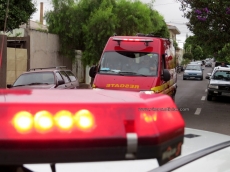 Preso após queimar mulher                e martelar enteado