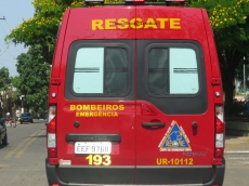 Dois acidentes ao mesmo tempo                           na zona sul
