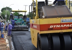 Recape da av. Nelson Spielmann     deve terminar até sábado