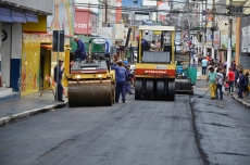 Recapeamento da rua São Luiz