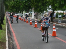 Ciclofaixa horário alterado                neste domingo
