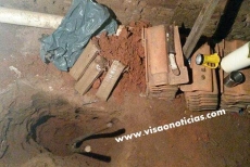 Polícia Militar desenterra maconha na zona Sul