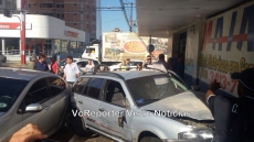 Acidente no centro da cidade