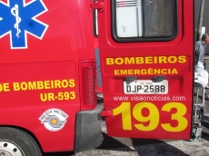 Idoso passa mal dentro de ônibus 