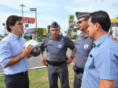 Câmeras: começa instalação          em 12 pontos da cidade