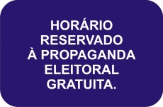 Horário eleitoral gratuito            no rádio e na TV termina hoje