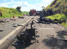 Grave acidente na SP-333                   mata um motorista