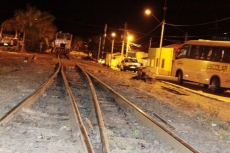 Vagão fere criança de 8 anos     . Vítima está internada em Marília