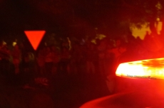 Bêbado causa acidente              de trânsito