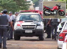 Moto furtada é localizada em poucos minutos