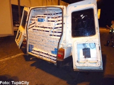 PF: contrabando de cigarros          é apreendido na região