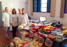 Gota de Leite recebe doação    de alimentos