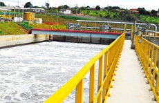 Esgoto abastecerá população         após tratamento, em Campinas