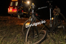 Atropelamento mata ciclista      na SP-294