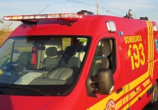 Gestante sofre acidente.