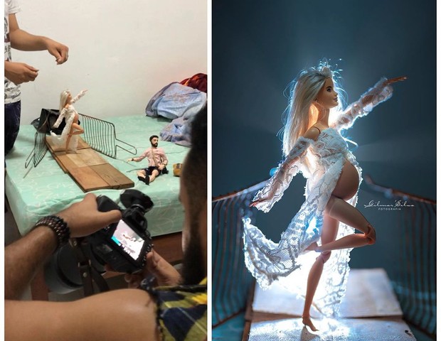 Fotógrafo faz ensaio de Barbie grávida e encanta a internet